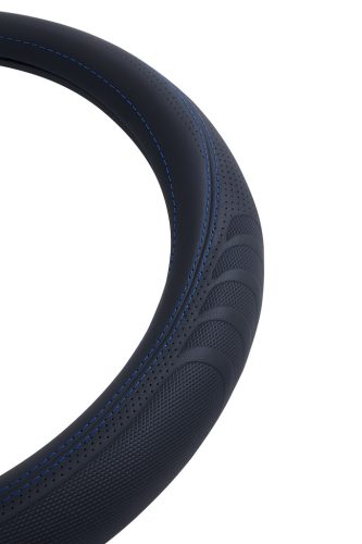 SJ68253-2BBL Bőrhatású kormányvédő 38cm 