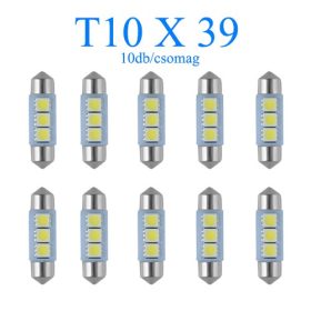 10db/csomag 3SMD LED 39mm-es Szofita SMD-10X39CS-3SMD