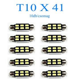 10db/csomag 6SMD LED SMD-10X41-6SMD Szofita 