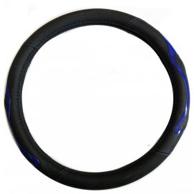 Műbőr sport mintás kormányvédő KV-TH38567BL