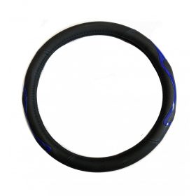 Műbőr sport mintás kormányvédő KV-TH38567BL