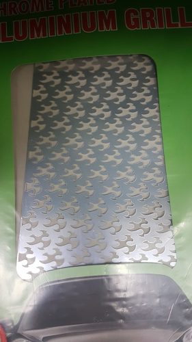 Alu rács Alumínium dísz rács SILVER TR-MT0543-6-B