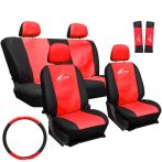 Univerzális üléshuzat UL-AG23001BR piros -fekete 