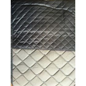   Univerzális fekete/szürke steppelt üléshuzat szett UL-AG23002BG