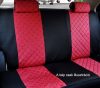 Univerzális fekete/piros steppelt üléshuzat szett UL-AG23002BR