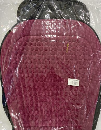 Autós ülésvédő, buborékos felülettel, bordó színben