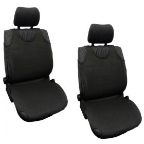 2DB-os Trikó üléshuzat - Hagyományos - fekete UL-TRIKOBK