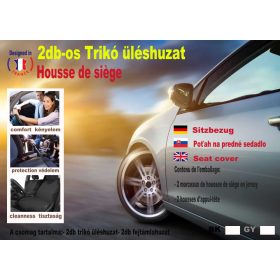 Trikó üléshuzat 2db-os Hagyományos UL-TRIKÓ Bordó 