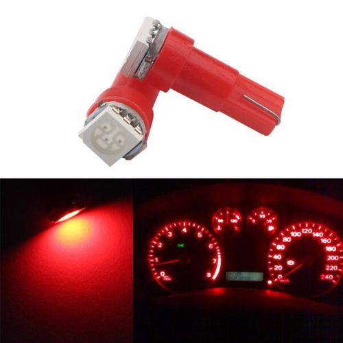 T5 piros műszerfal LED izzó SMD-T5/5050SMD/RED