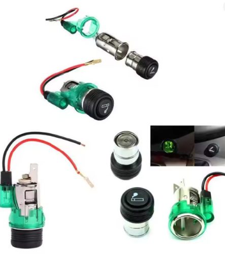 Szivargyújtó  aljzat 12V AE-LS-003