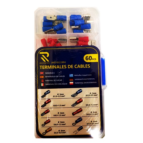 Kábel saru készlet 60 db，W11994