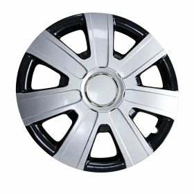 Dísztárcsa szett Fényes Ezüst-Fekete 15COLL