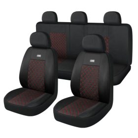   YB23080 Több színben 11db_os ULESHUZAT CIPZÁROS+LÉGZSÁKOS 