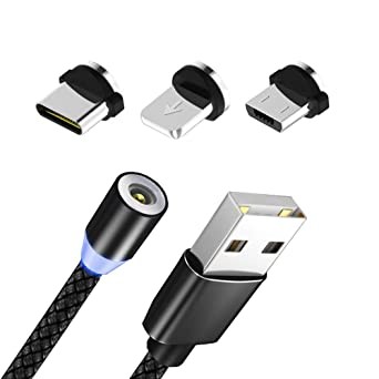 3in1 Micro USB IphoneType-C mágneses kábel